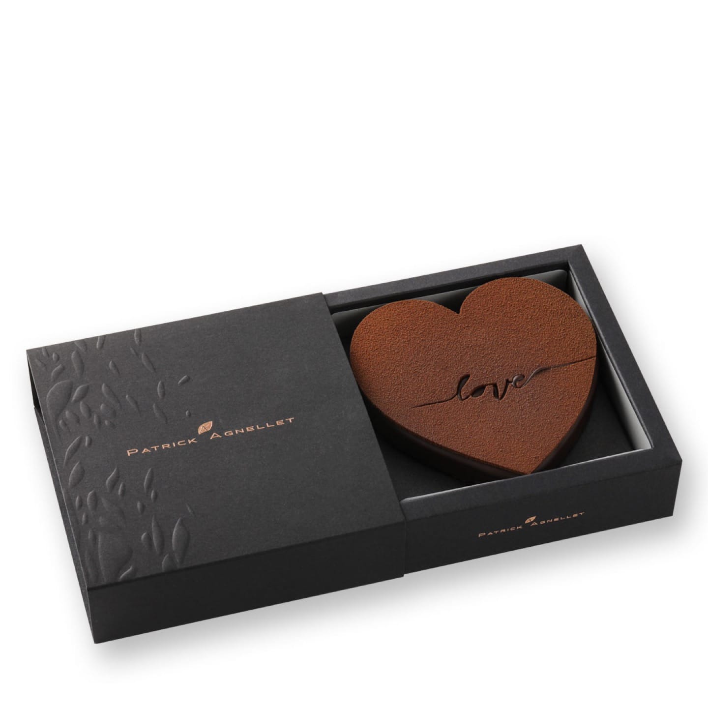 Coeur Praliné Chocolat Noir Saint Valentin 30g
