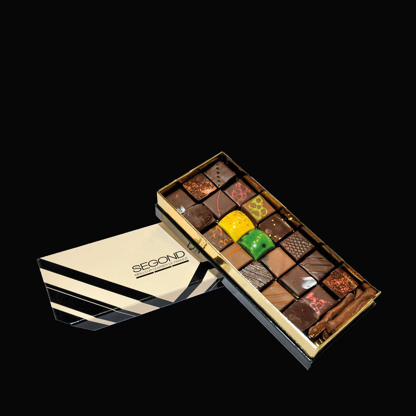 Assortiment Chocolats Noir et Lait 350g