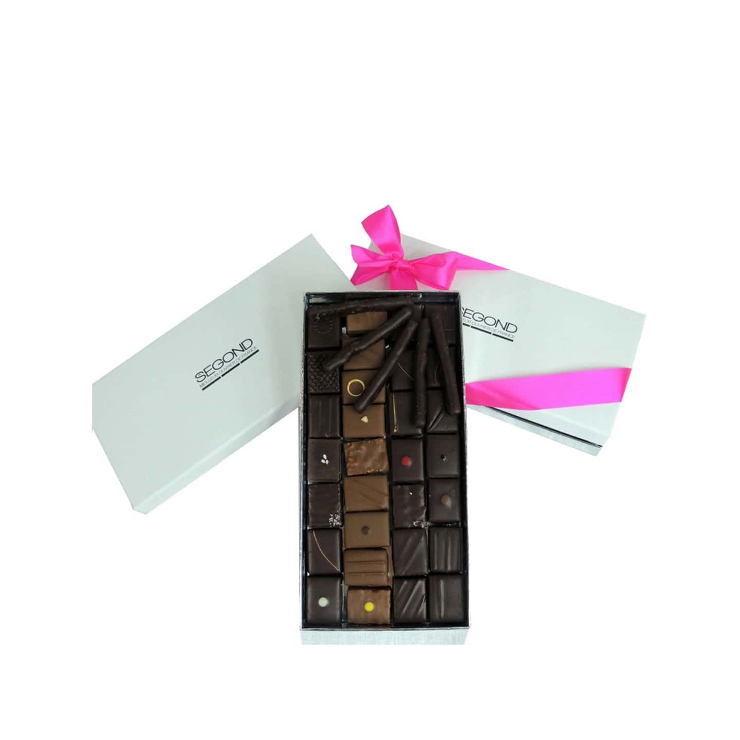 Assortiment Chocolats Noir et Lait 320g