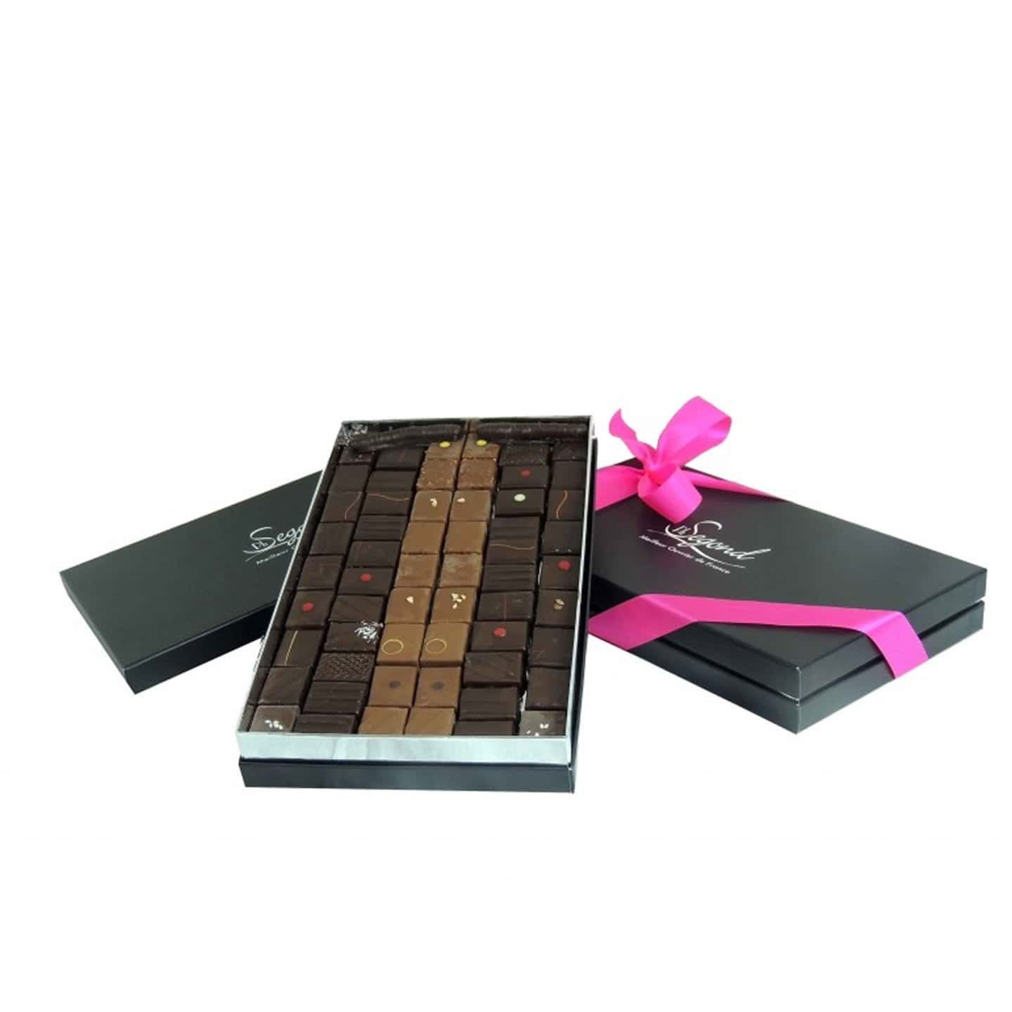 Assortiment Chocolats Noir et Lait 930g