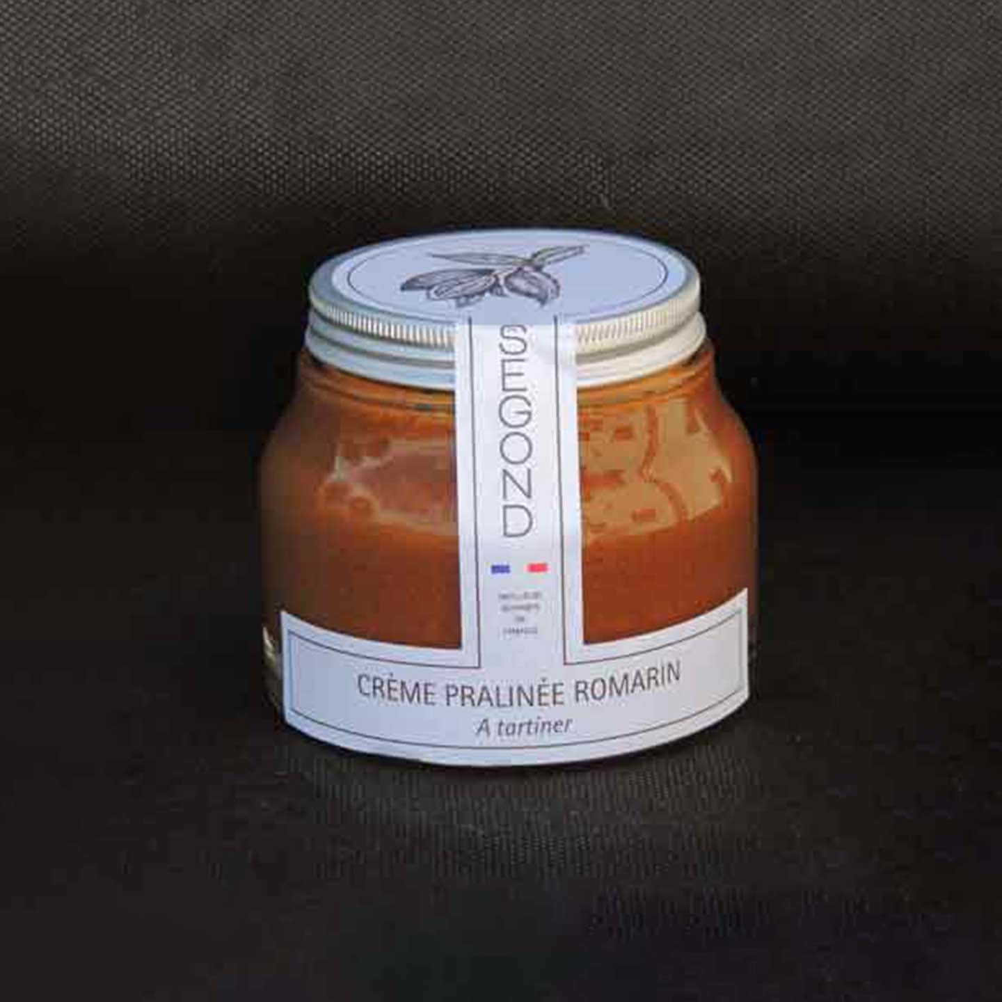 Pâte à Tartiner Chocolat Lait Praliné Romarin 200g