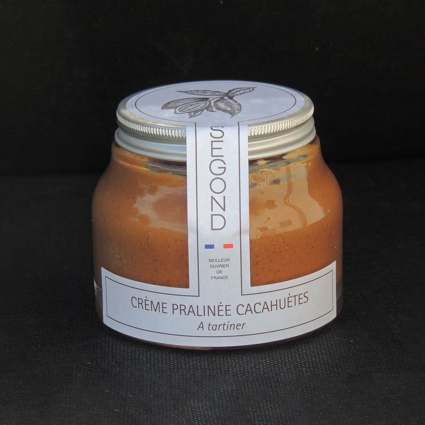 Pâte à Tartiner Chocolat Lait Praliné Cacahuète 200g