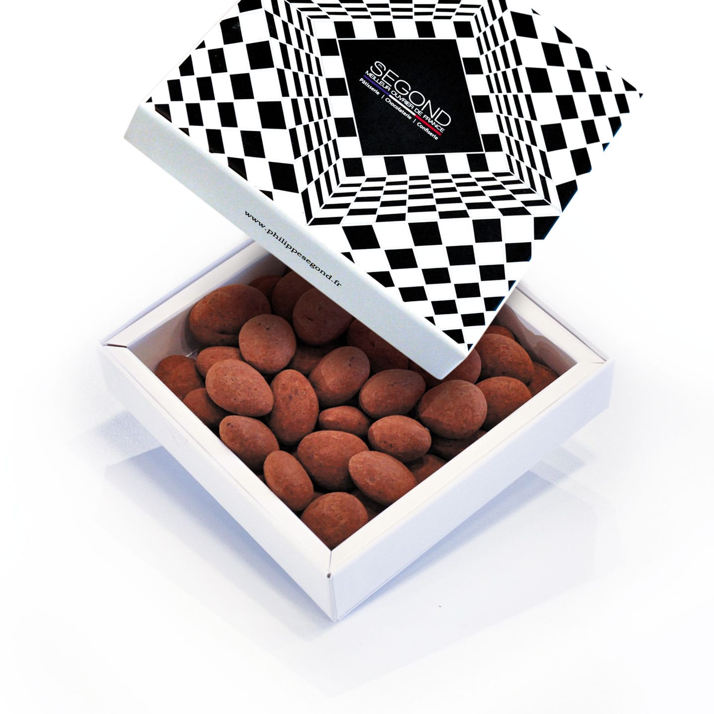 Amandes enrobées Poudre Cacao 200g