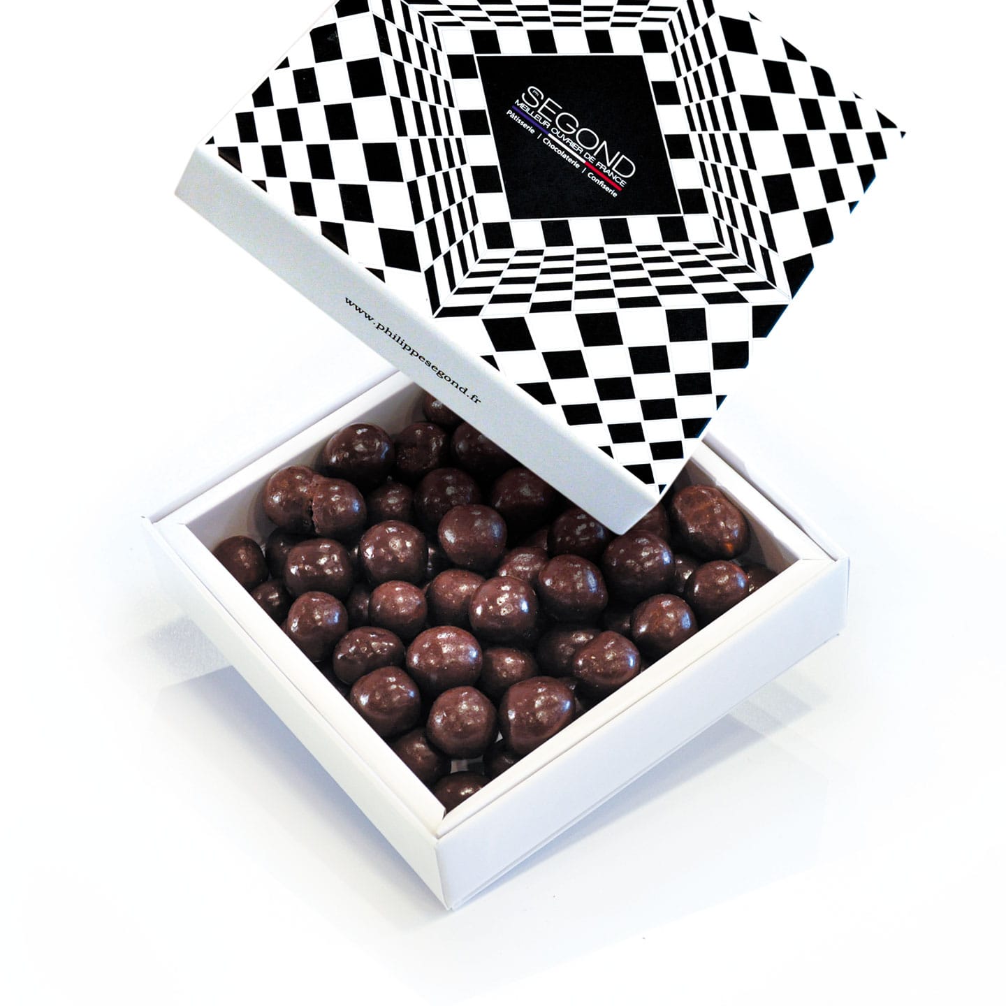 Noisettes enrobées Chocolat Noir 150g