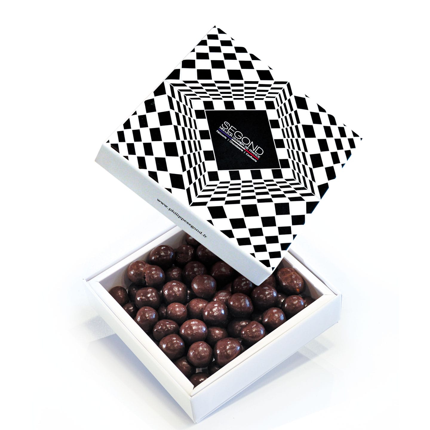 Noisettes enrobées Chocolat Noir 150g