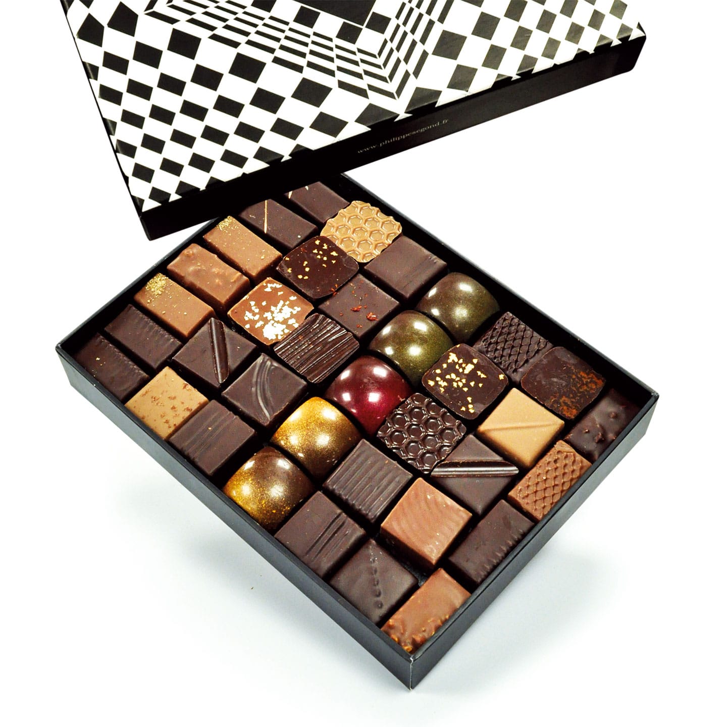 Assortiment Chocolats Lait 270g - 36 pièces Symétrie