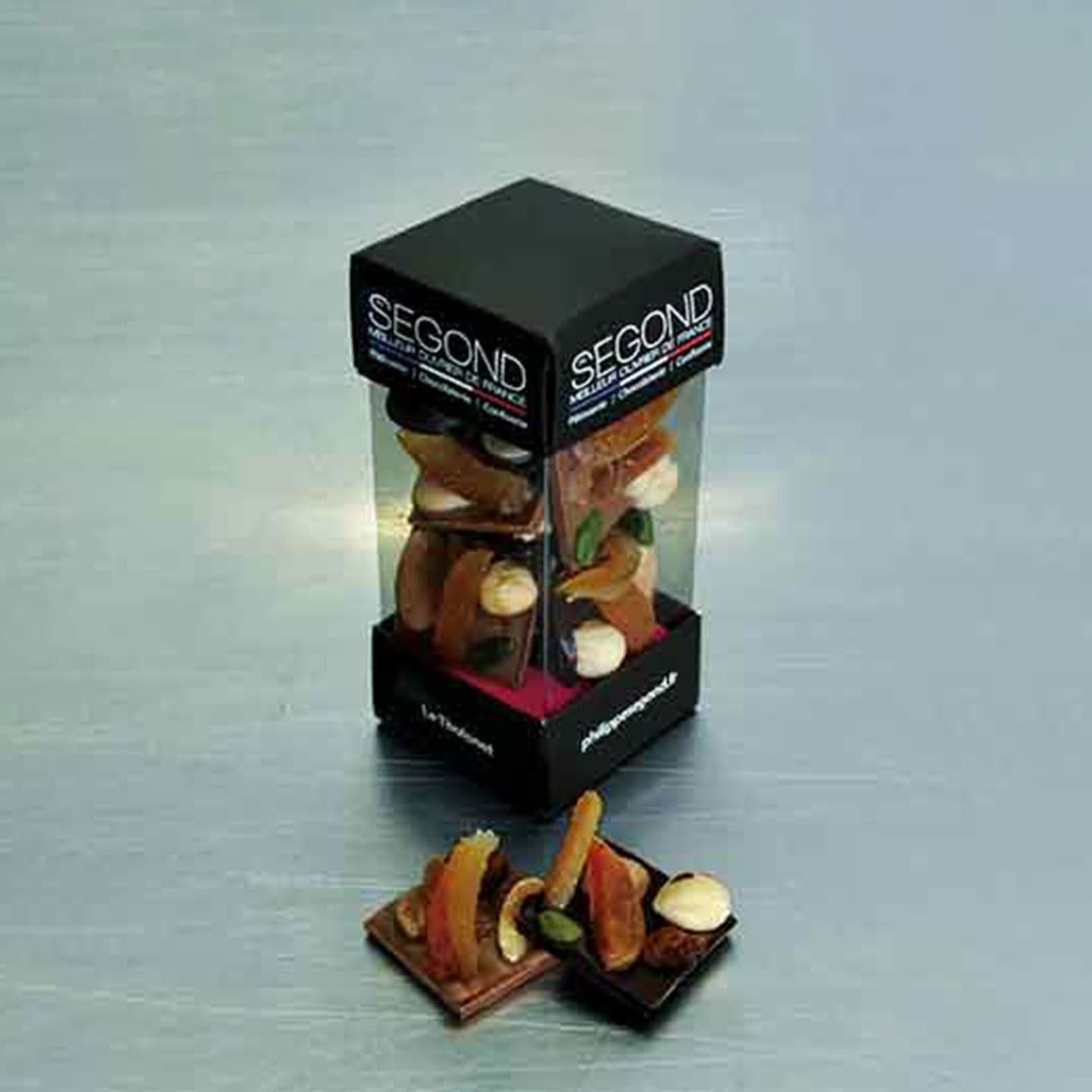 Mendiants Chocolat Noir et Lait Noël 115g