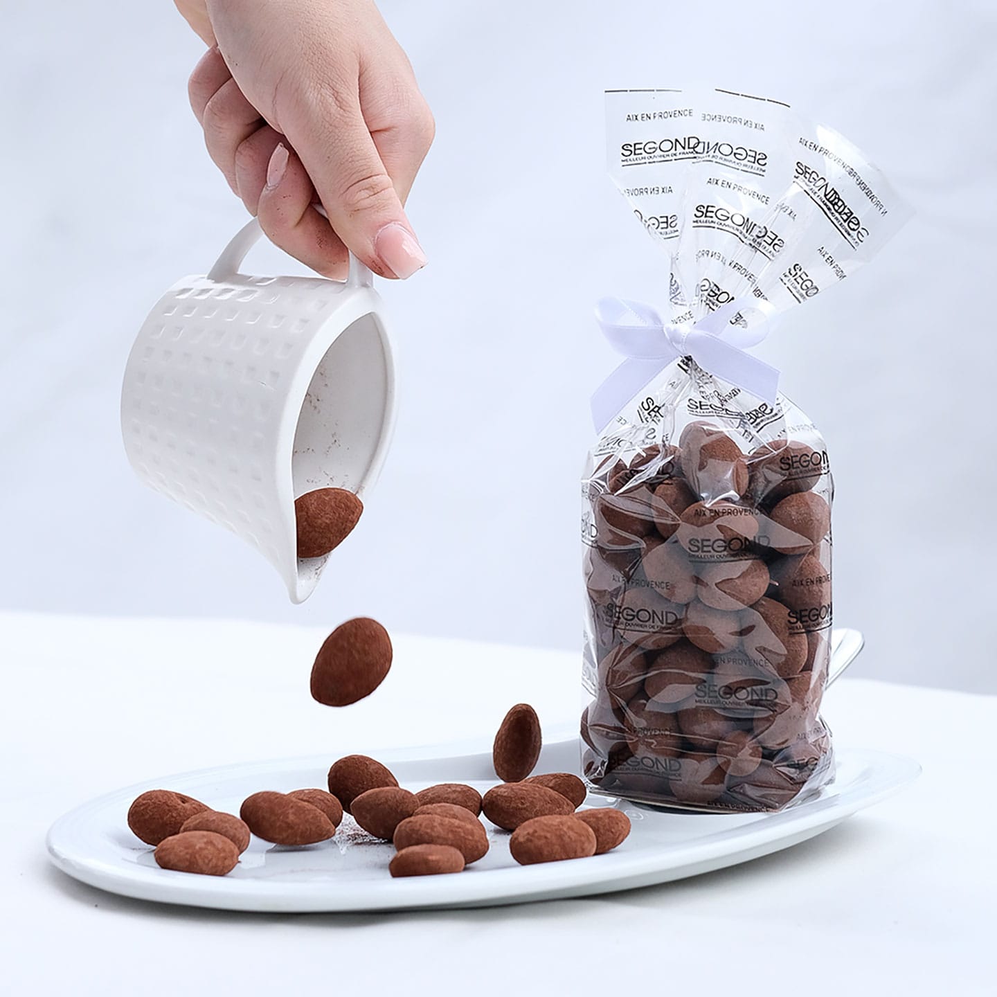 Amandes enrobées Chocolat 200g