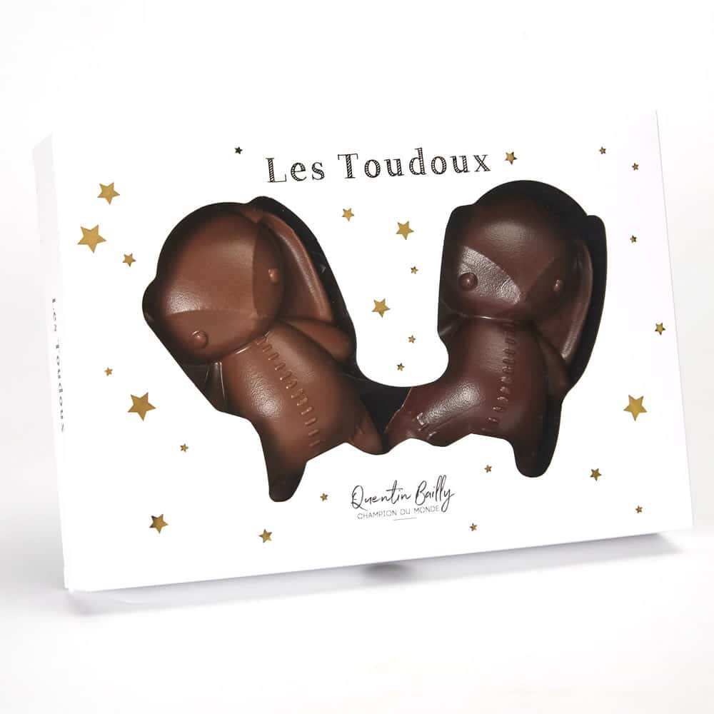 Guimauve Chocolat Noir et Lait 140g Toudoux