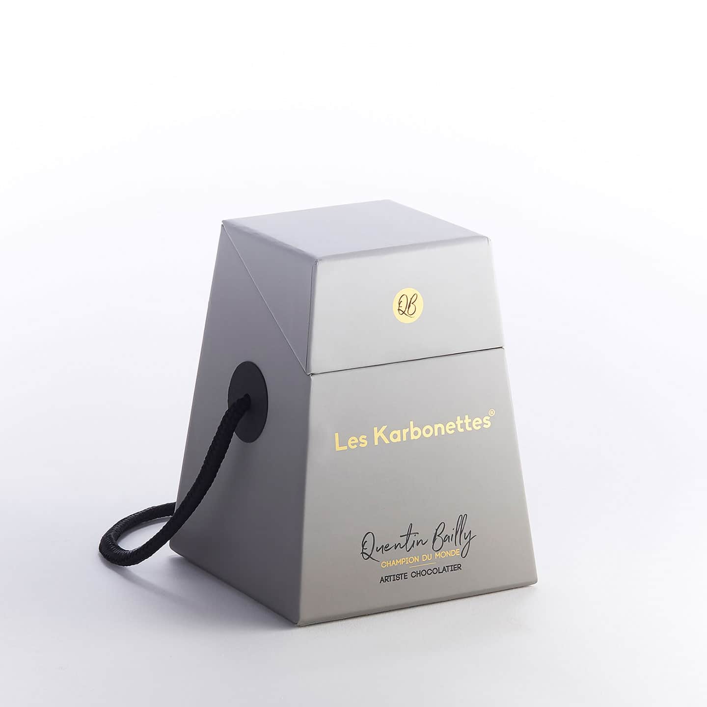 Sablé Riz Soufflé Crêpe Dentelle Noisette enrobés de Chocolat Lait 200g Karbonettes