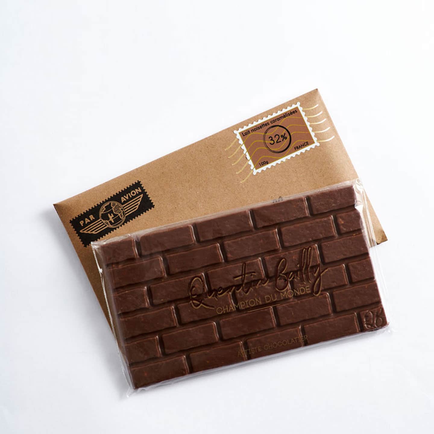 Tablette Chocolat Lait Noisettes 34% 100g