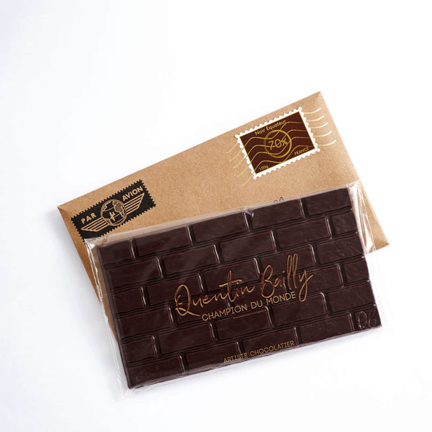 Tablette Chocolat Noir 70% origine Equateur 100g