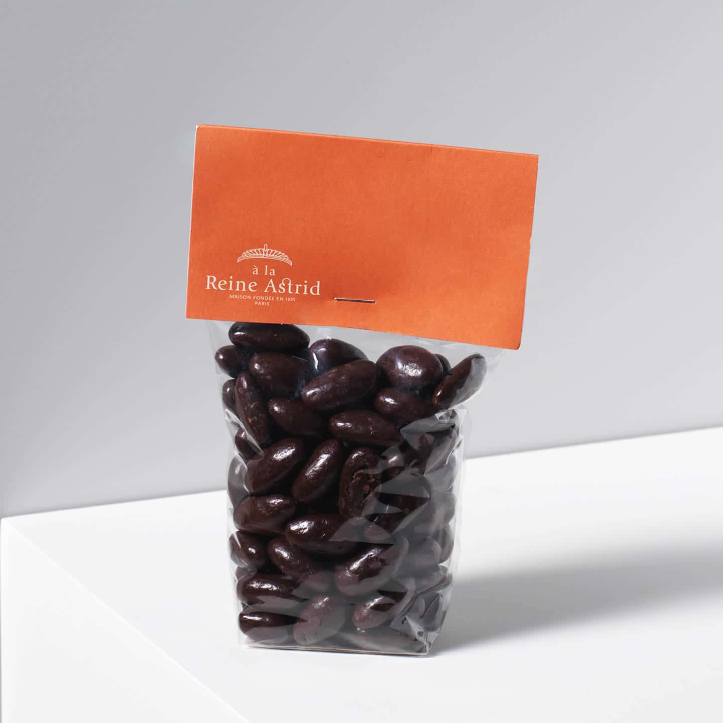 Amandes enrobées Chocolat Noir 200g