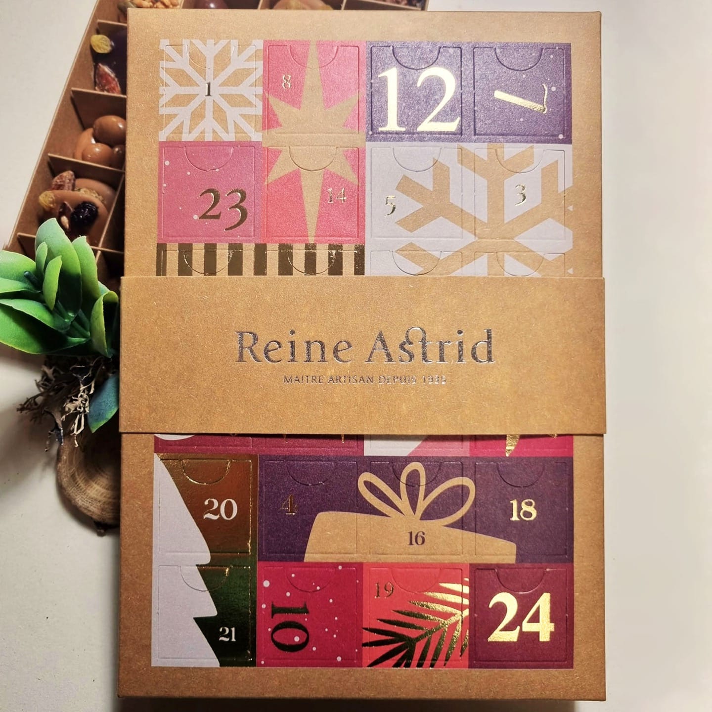 Calendrier de l'Avent 260g 24 pièces