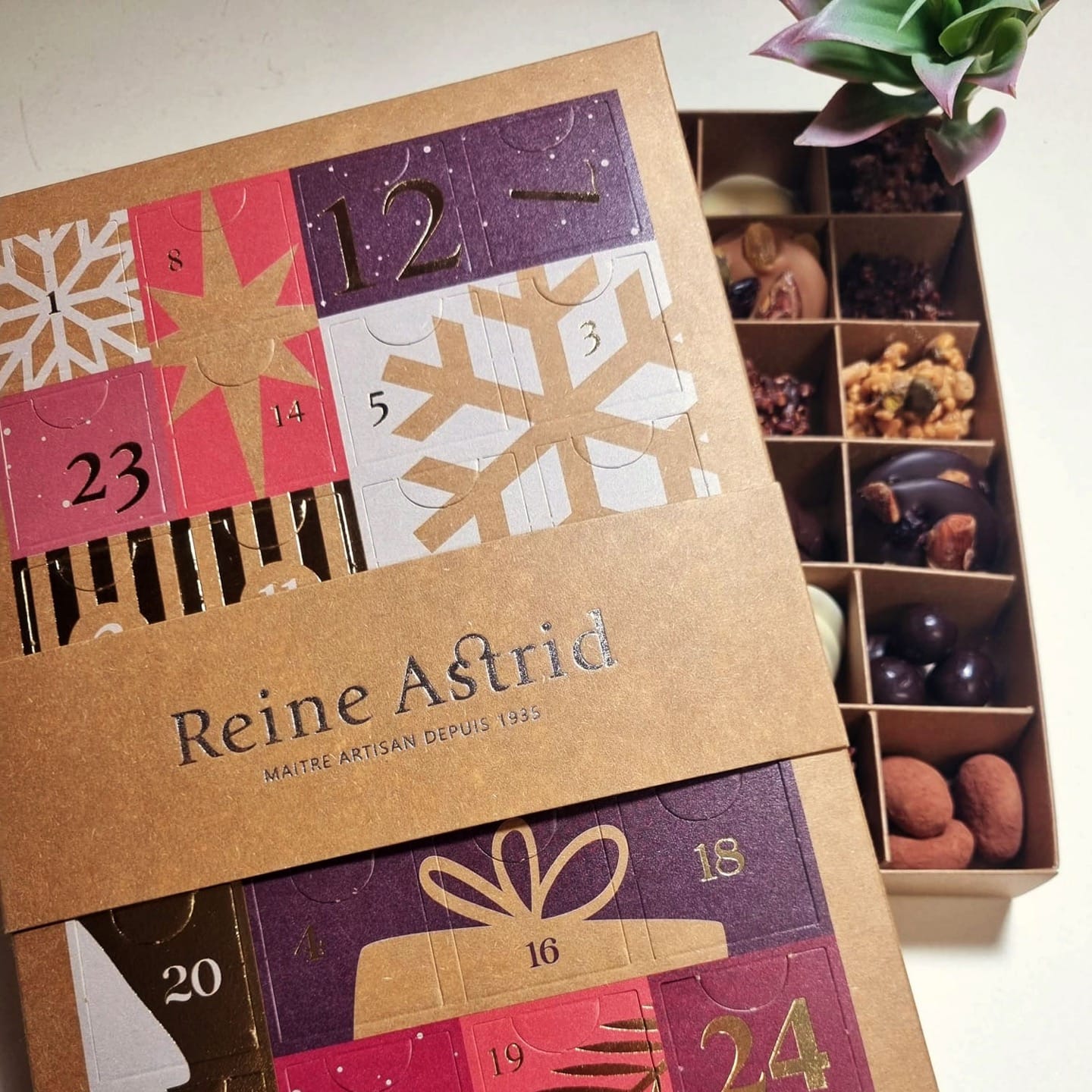 Calendrier de l'Avent 260g 24 pièces