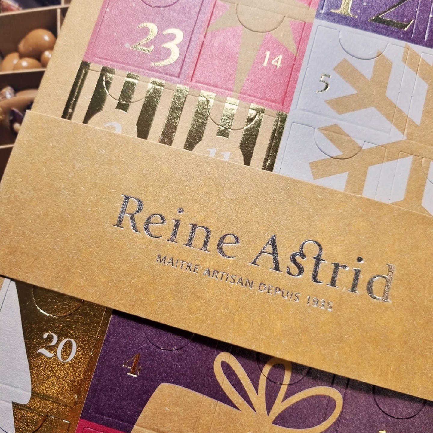 Calendrier de l'Avent 260g 24 pièces