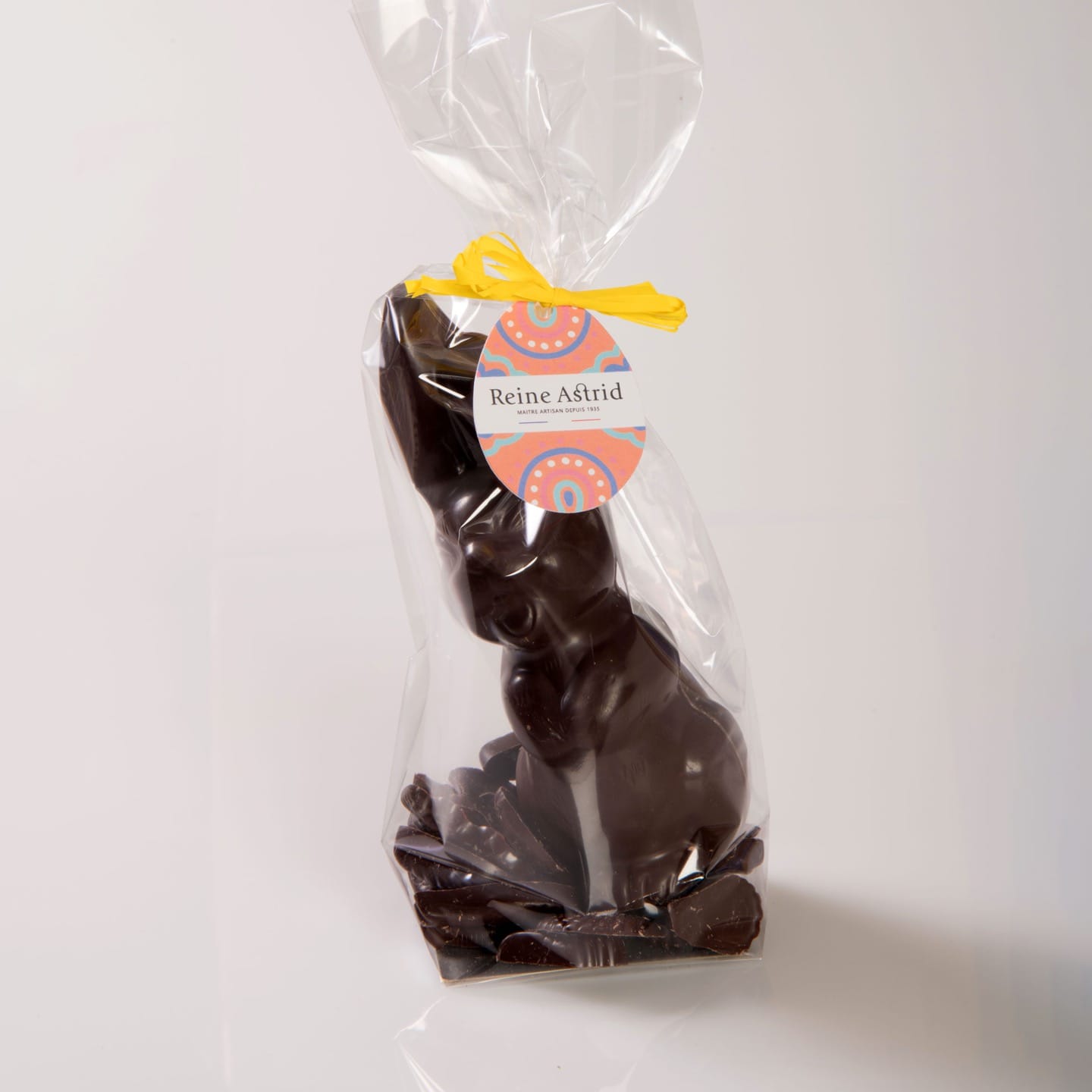 Sujet de Pâques Chocolat Noir, Grand 180g