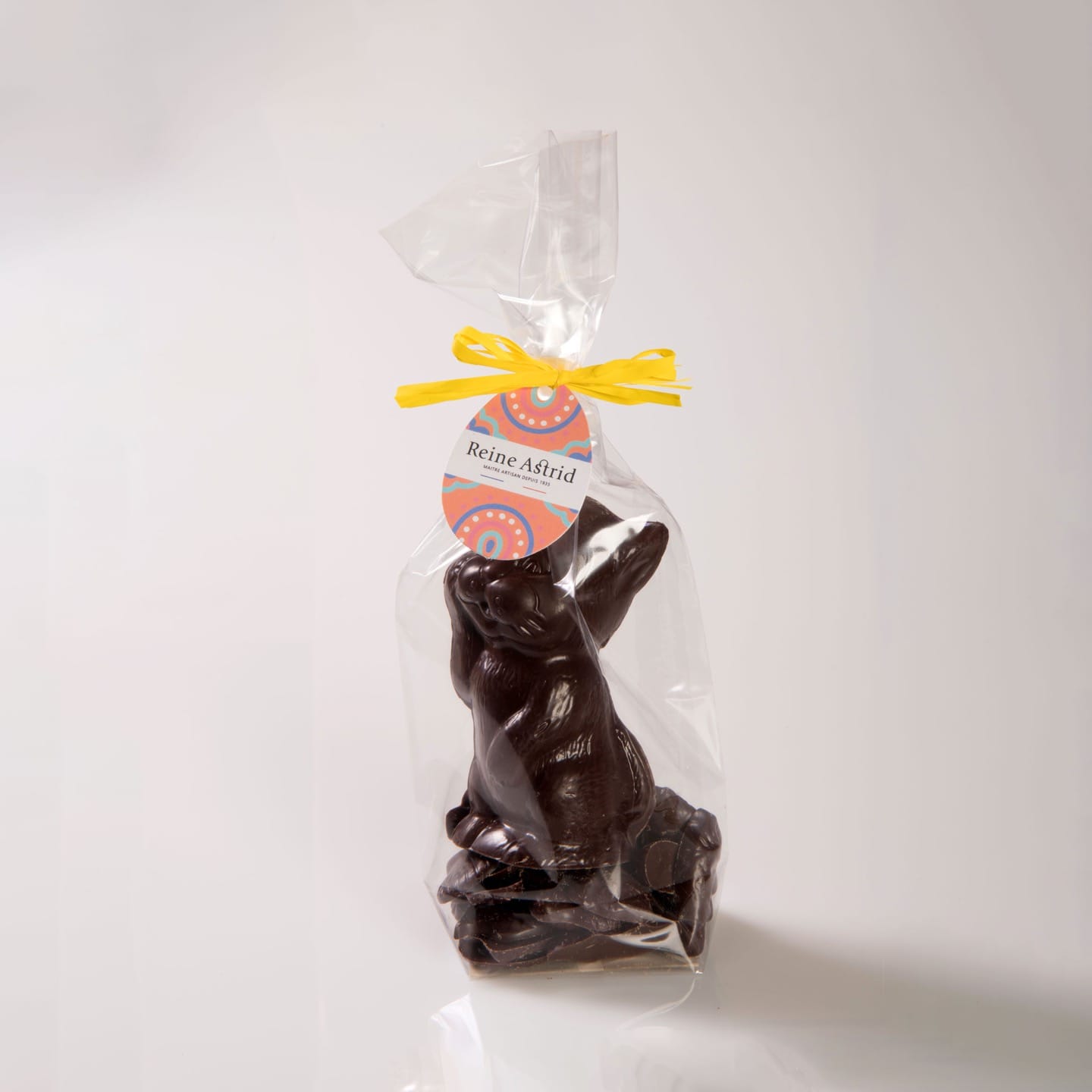 Sujet de Pâques Chocolat Noir, Moyen 130g