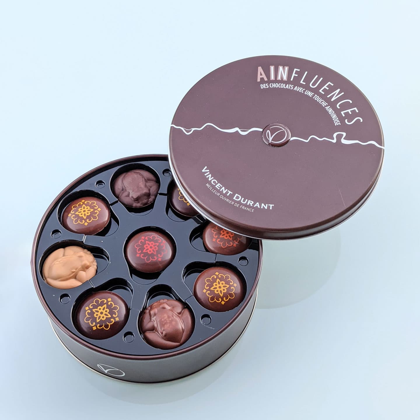Assortiment Emaux Bressans & Infusions et Grenouilles 230g - 45 pièces Ainfluences