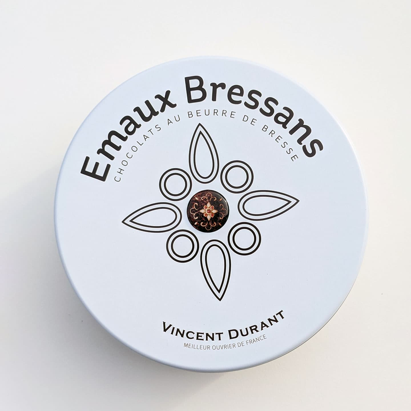 Palets Chocolat Noir et Lait Caramel Beurre de Bresse 230g - 45 pièces Emaux Bressans