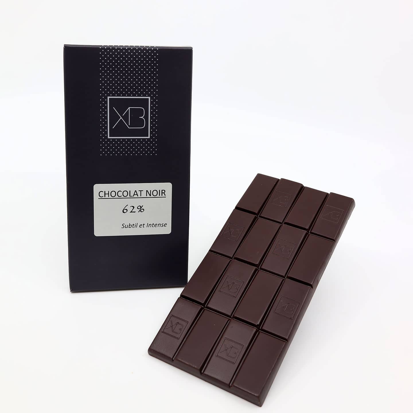 Tablette Chocolat Noir 62% 75g