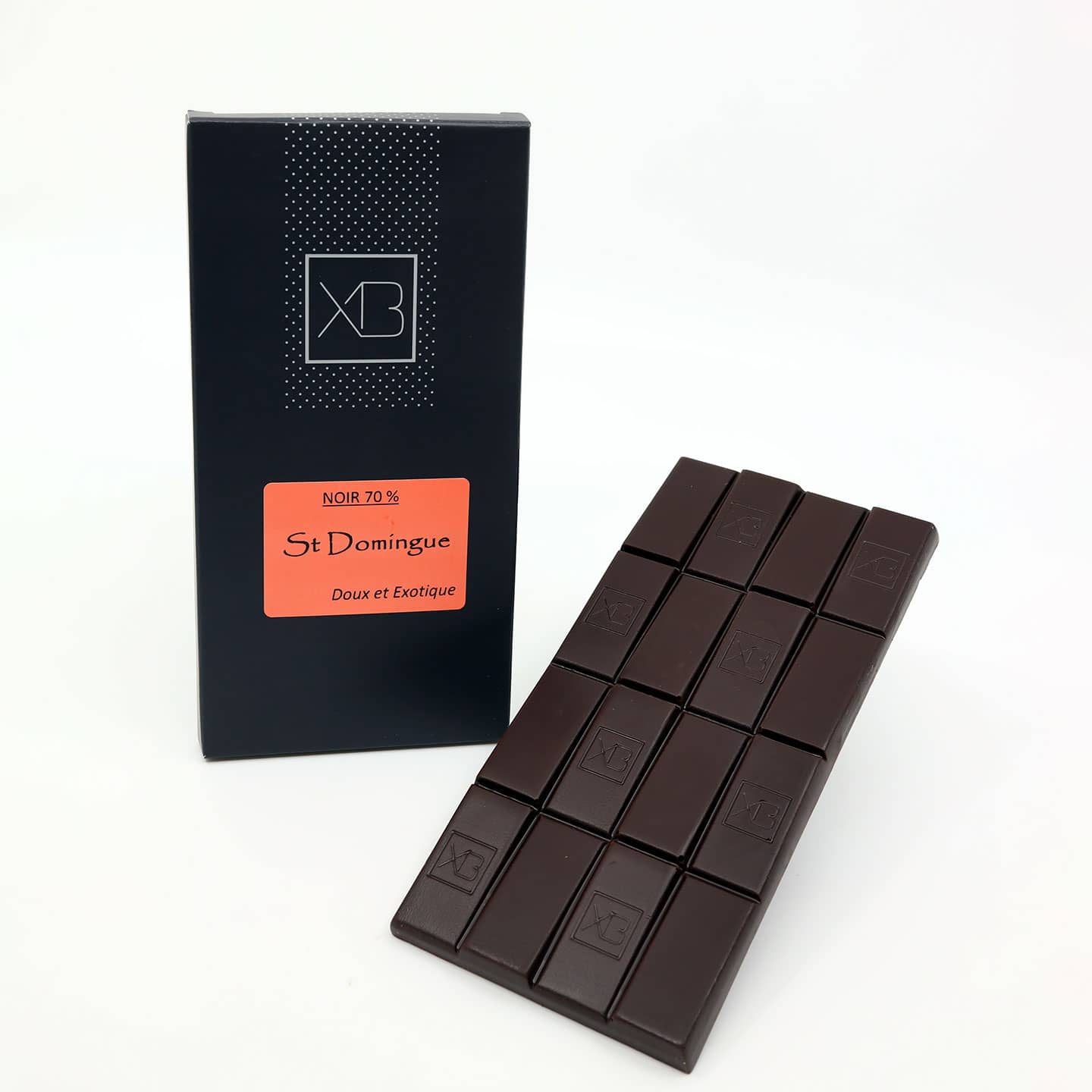 Tablette Chocolat Noir origine République Dominicaine 70% 75g