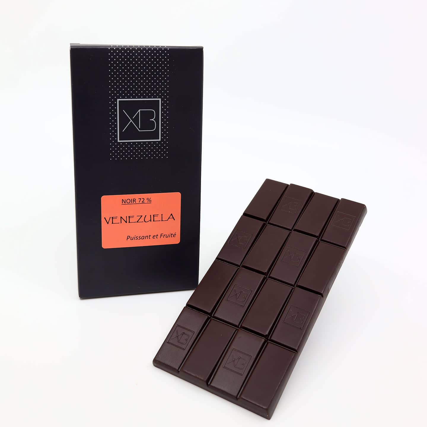 Tablette Chocolat Noir origine Venezuela 72% 75g