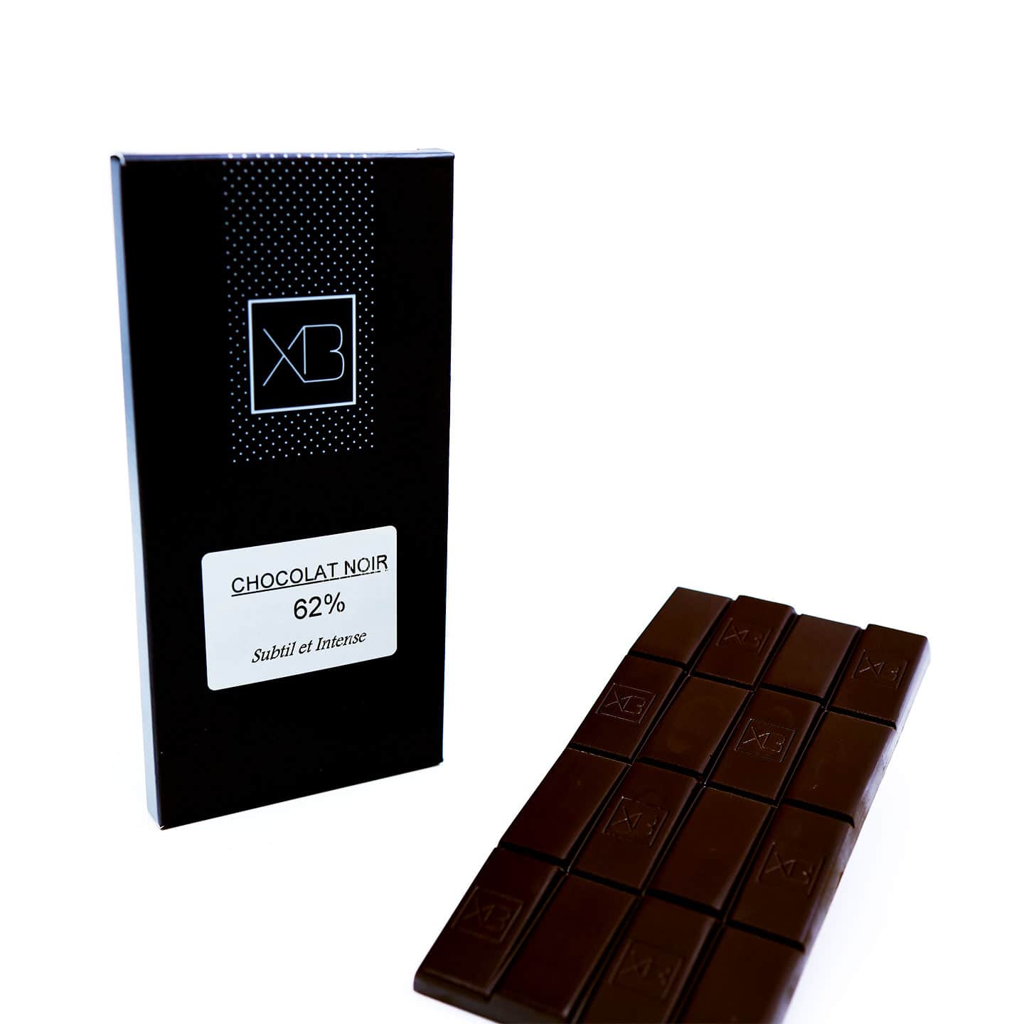 Tablette Chocolat Noir 62% 75g