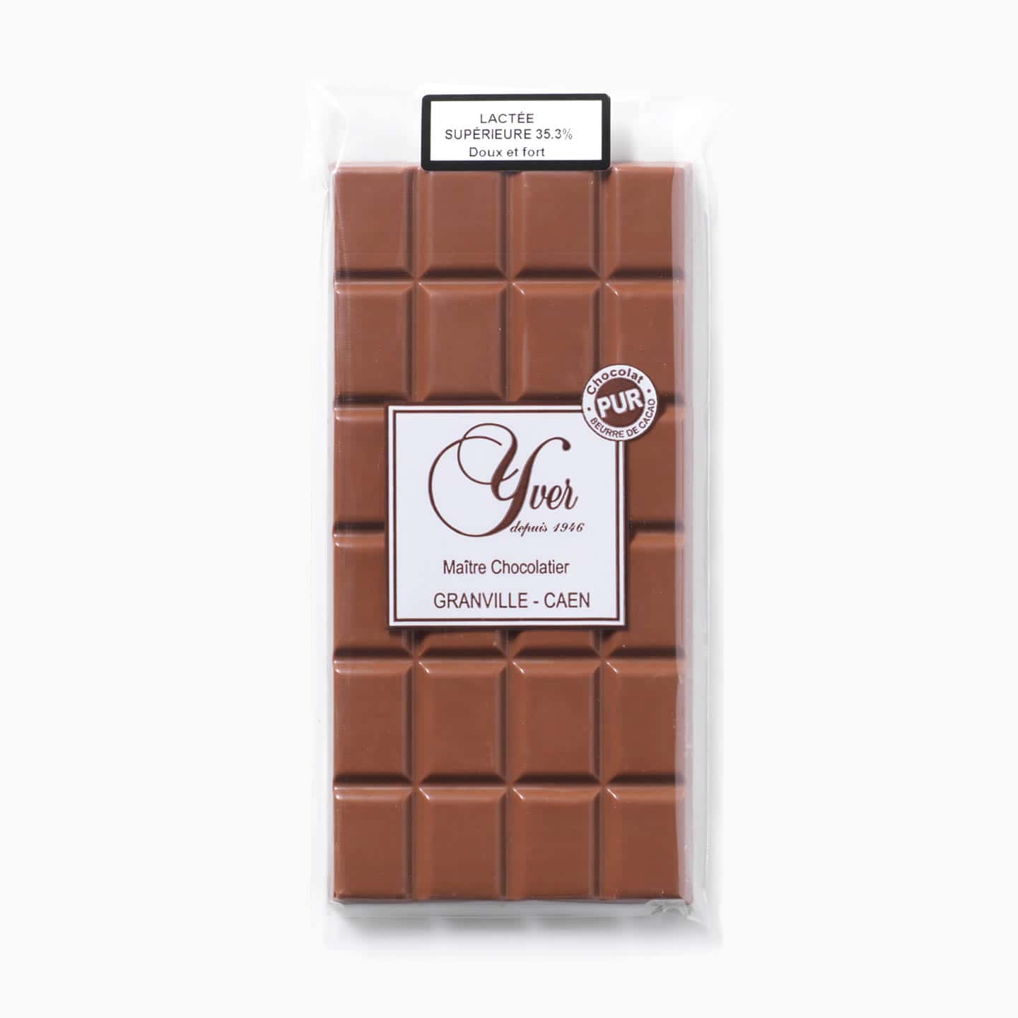 Tablette Chocolat Lait 36% 100g