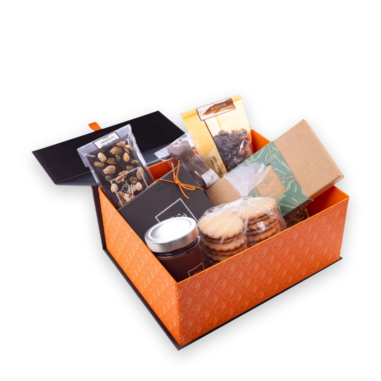 Coffret Cadeau Grand 9 Gourmandises Chocolat 900g