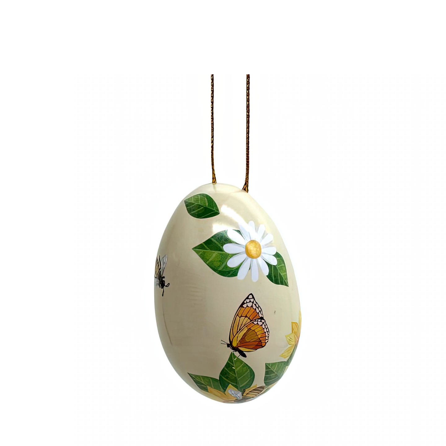 Oeuf Metal Chocolat Fleur Assorti Pâques 150g