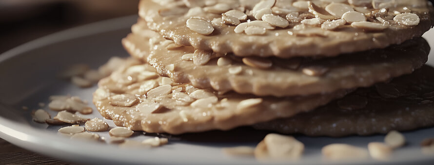 Die besten knusprigen Mandelkekse