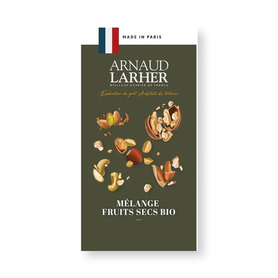 Arnaud Larher Tablette Chocolat Lait 39% Noisettes - Bio 80g