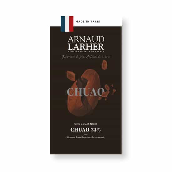 Arnaud Larher Tablette Chocolat Noir 74% Vénézuela 75g Arnaud Larher Tablette Chocolat Noir 74% Vénézuela 75g