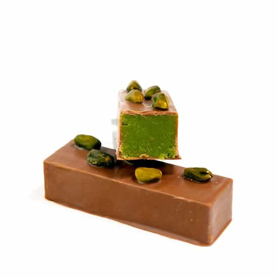 Borzeix Besse Pâtes d'Amandes Pistaches Chocolat Lait Bouchée Islamabad 70g