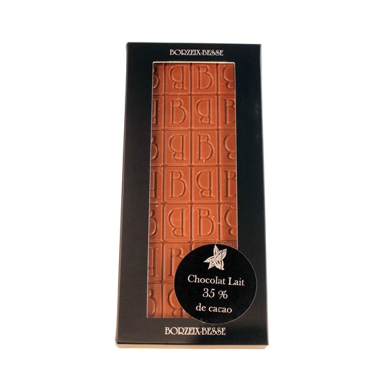 Borzeix Besse Tablette Chocolat Lait 35% 90 g