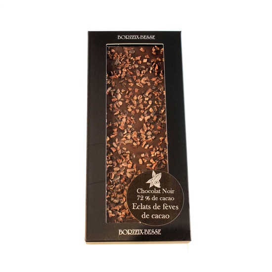 Borzeix Besse Tablette Chocolat Noir Grué 72% 110 g Borzeix Besse Tablette Chocolat Noir Grué 72% 110 g