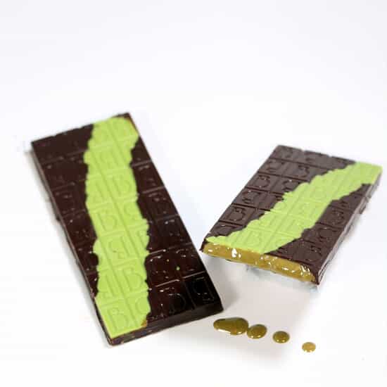 Borzeix Besse Tablette Chocolat Noir Praliné Pistaches 110g Borzeix Besse Tablette Chocolat Noir Praliné Pistaches 110g