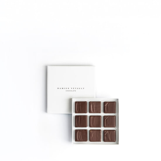 Damien Vétault Pralinen Selektion Dunkel Expressions 9 Pralinen