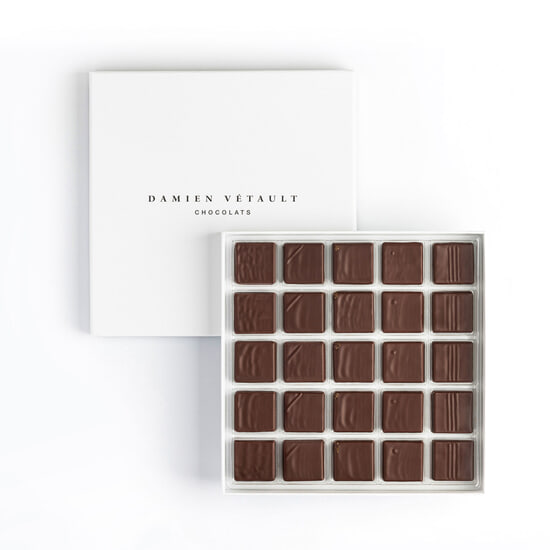 Damien Vétault Pralinen Selektion Dunkel Expressions 25 Pralinen