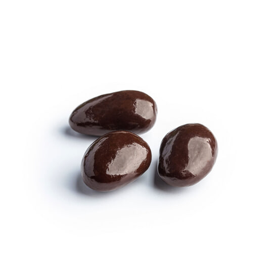 Mandeln mit Dunkelschokolade 250g