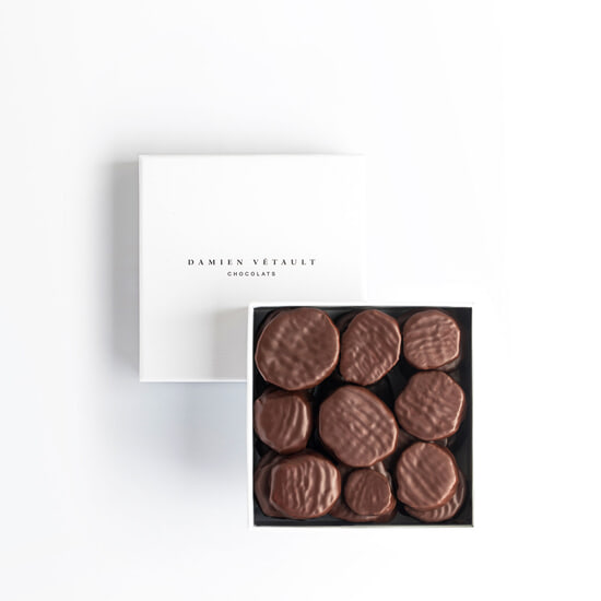 Damien Vétault Kandierte Ingwer ummantelt mit Dunkelschokolade Beijing 250g