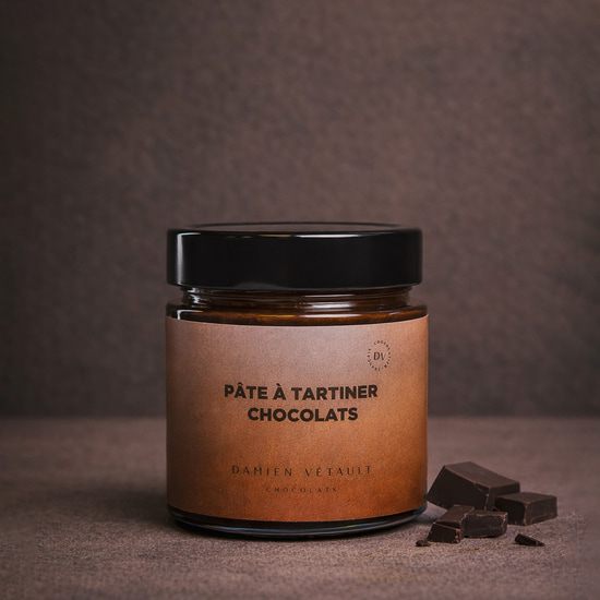 Damien Vétault Pâte à Tartiner Chocolats 220g