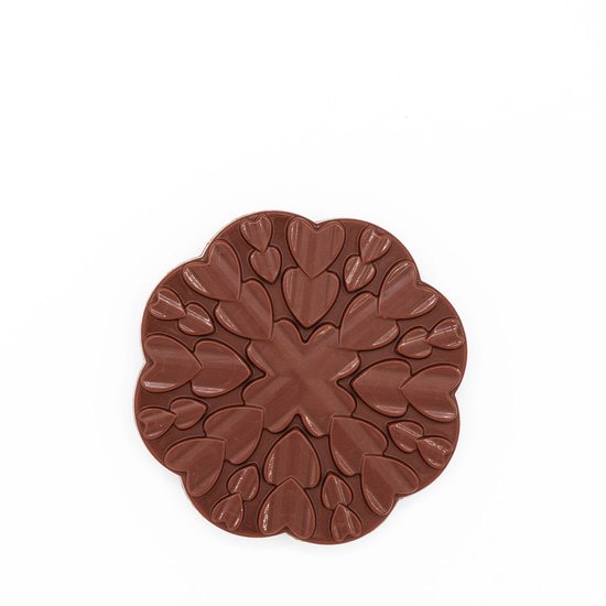 Damien Vétault Bouchée Praliné Chocolat Lait Coeur à Coeur 100g