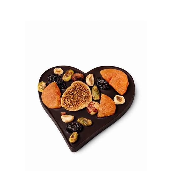 Damien Vétault Coeur Mendiant Chocolat Noir 100g