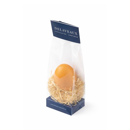 Delaveaux Oeuf de Pâques Chocolat Praliné Coquille 60g