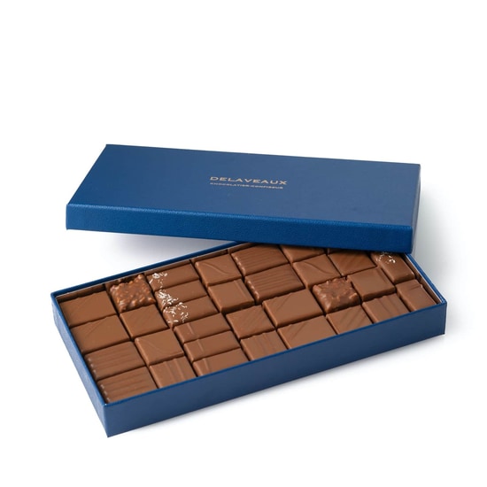 Delaveaux Pralinen Selektion Milchschokolade 32 Stück Delaveaux Pralinen Selektion Milchschokolade 32 Stück