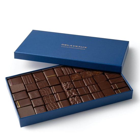 Delaveaux Pralinen Selektion Dunkel 47 Stück Delaveaux Pralinen Selektion Dunkel 47 Stück
