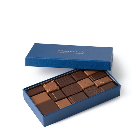 Delaveaux Pralinen Selektion Dunkel & Milchschokolade 16 Stück Delaveaux Pralinen Selektion Dunkel & Milchschokolade 16 Stück