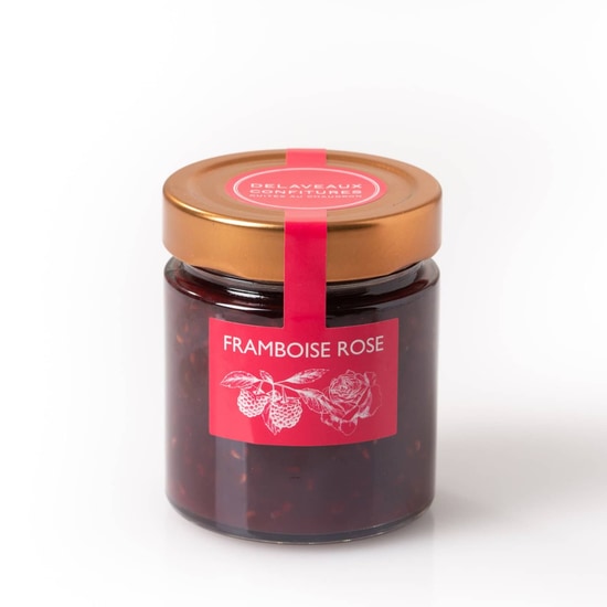 Delaveaux Confiture Framboise Rose 230g Delaveaux Confiture Framboise Rose 230g